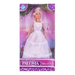 MUÑECA PALOMA VESTIDA DE NOVIA -7571