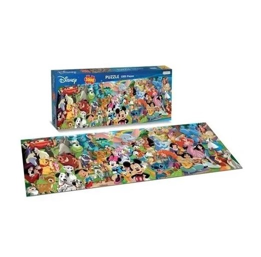 PUZZLE 1000 PIEZAS DISNEY 97 X 34CM -0109 – Jugueterìas Caty