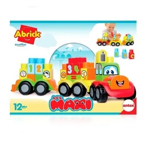 BLOQUES MAXI TREN CON VAGONES -9063