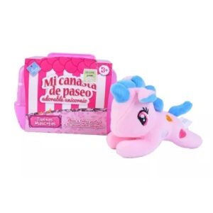 CANASTA CASITA CON UNICORNIO -7270