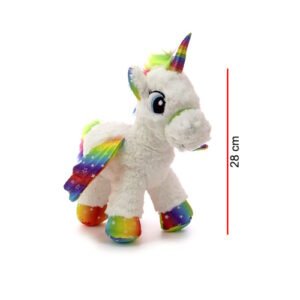 UNICORNIO PARADO CON ALAS 28CM -4112