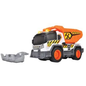 CAMION VOLQUETE 32CM EN CAJA CON LUZ Y SONIDO DICKIE TOYS -203306025