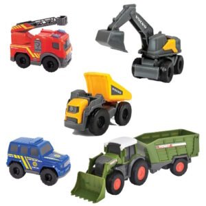 SET VEHICULOS VOLVO X6 DICKIE TOYS -203742016