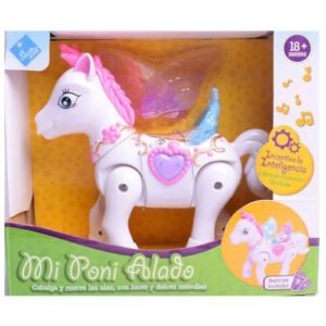 MI PONY ALADO A PILAS CON LUZ Y SONIDO -6909