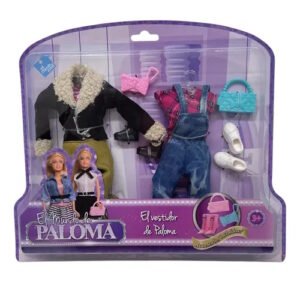 EL VESTIDOR DE PALOMA ROPA PARA MUÑECA EN BLISTER  -7888