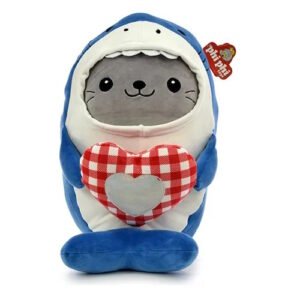 ANIMALES MARINOS DISFRAZADOS CON CORAZON 40CM -8166