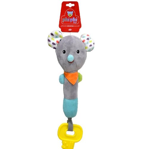 SONAJERO ANIMALITO CON MORDILLO 25CM -8703 - Image 2