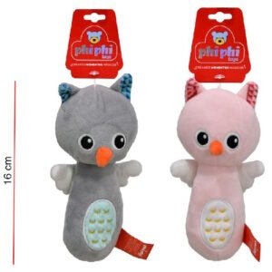 SONAJERO BUHO 15CM -8702