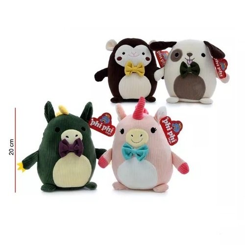 ANIMALES CON MOÑO 20CM -8107