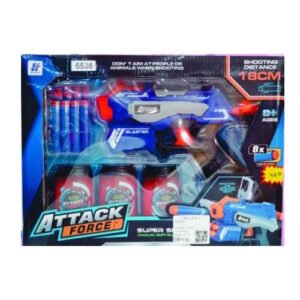 PISTOLA LANZA DARDOS ATTACK FORCE -6538