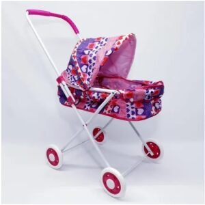 COCHE CUNA MUÑECA DE METAL -5100014