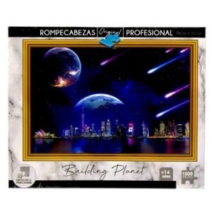 PUZZLE 1000 BULDING PLANET -8100194