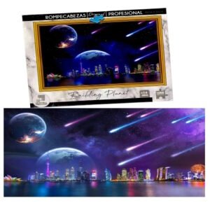 PUZZLE 1000 BULDING PLANET -8100194