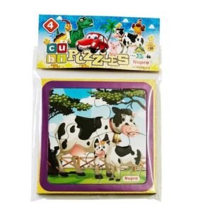 CUBI PUZZLES DE LA GRANJA X4 -1091