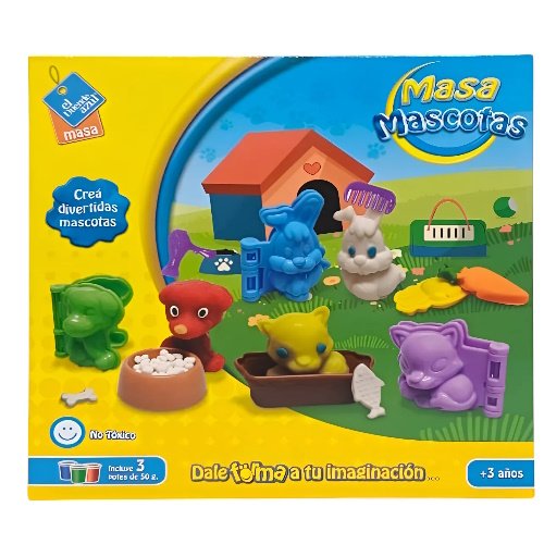 MASA MASCOTAS EL DUENDE AZUL -8106