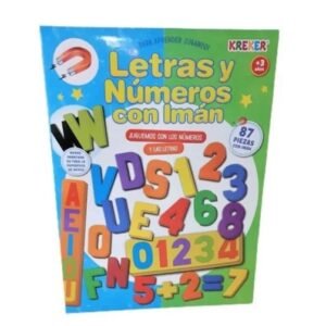 LETRAS Y NUMEROS IMANTADOS -360