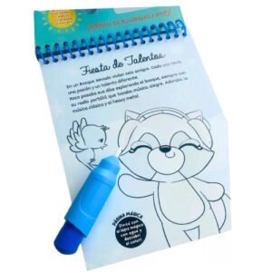 PINTA CON AGUA LIBRO FIESTA DE TALENTOS -1040
