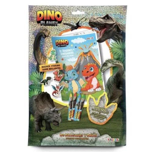 LIBRO PARA PINTAR DINO PLANET -4106