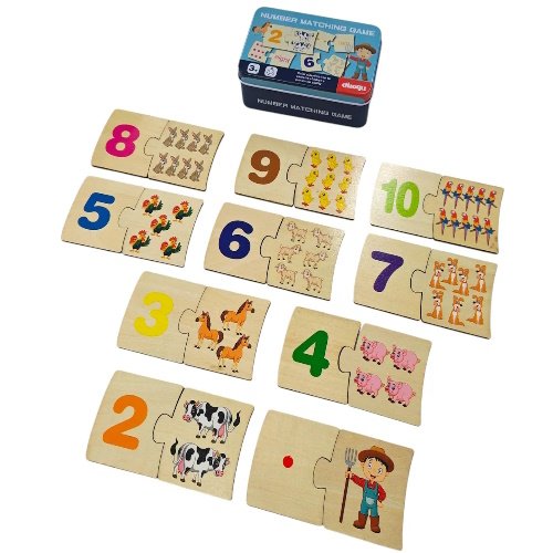 JUEGO DE ASOCIACION EN LATA -M482