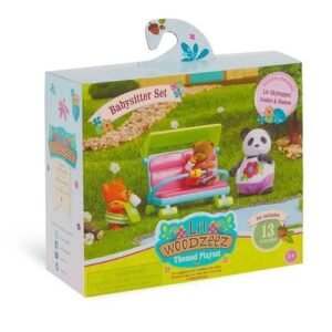 LIL WOODZEEZ NIÑERA CON BEBES Y ACCESORIOS -WZ6780Z