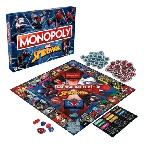 MONOPOLY SPIDERMAN -F3968 - Image 2