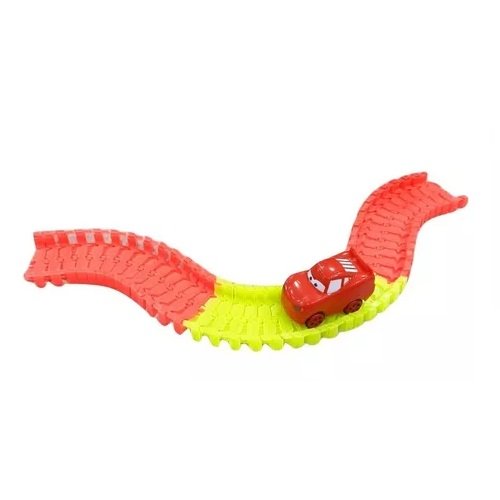 PISTA CARS FLEXIBLE 168 PIEZAS MEDIANA -1300019 - Image 2