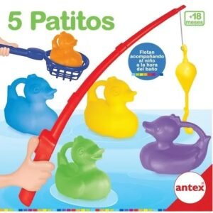 5 PATITOS JUEGO CON CAÑA -2284