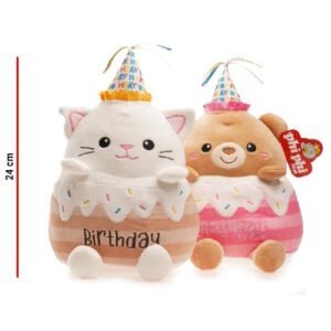 ANIMALES GORDITOS SENTADOS 28CM -8245