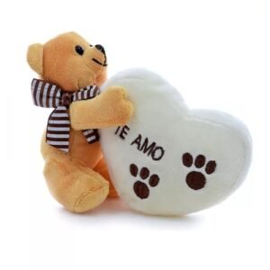 OSO/PERRO CON CORAZON 16CM -2055