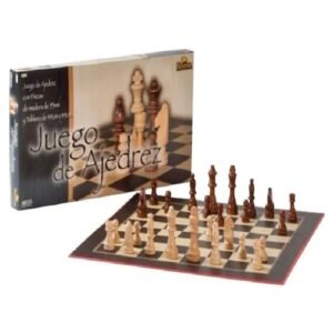 AJEDREZ DE MADERA BISONTE -BI9828