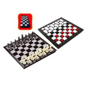 AJEDREZ Y DAMAS JUEGO DE VIAJE -3028