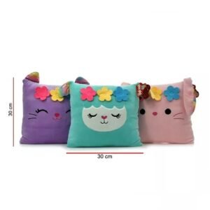 ALMOHADON ANIMAL CUADRADO 30CM -8151