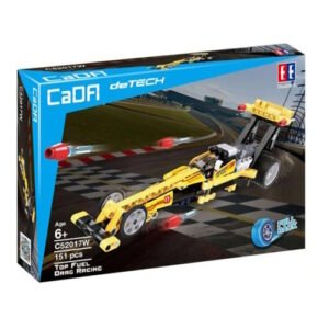 BLOQUES TECHNIC CADA AUTO DRAGSTER PULLBACK 151 PIEZAS -C52017W