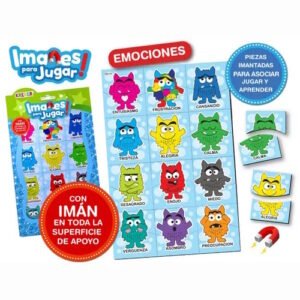 LAS EMOCIONES IMANTADOS 24 PZAS -058