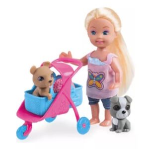 MUÑECA GIRLS POP ABBY Y SUS PERRITOS -IK0469