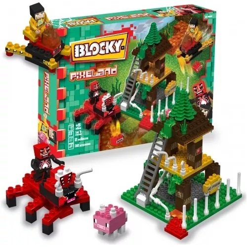 BLOCKY PIXELAND BOSQUE ARACNID 147 PIEZAS -691 - Image 3