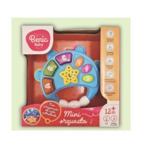 PANDERETA MINI ORQUESTA BEBE A PILAS  BENIC -6635
