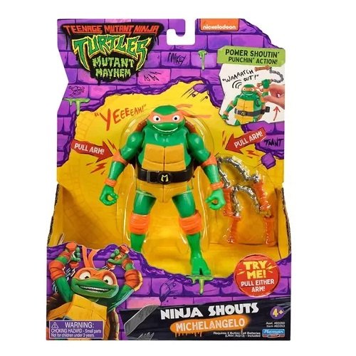 MUÑECO TORTUGAS NINJAS GRANDE CON SONIDOS -83350 - Image 7