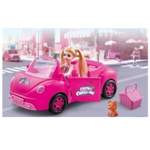 MUÑECA CON AUTO Y MASCOTA TRAVEL GIRL -035/0792