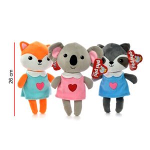 ANIMALES VESTIDOS 26 CM -1701