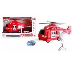 HELICOPTERO RESCATE C/ LUZ Y SONIDO -027/0089