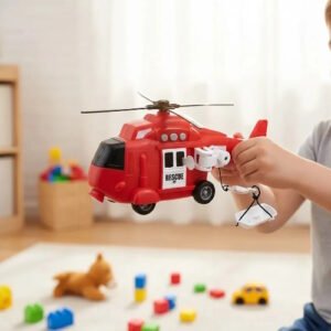 HELICOPTERO RESCATE C/ LUZ Y SONIDO -027/0089