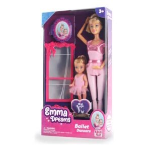 MUÑECA EMMA DREAMS BAILARINA CON NENA -CKSUR1007
