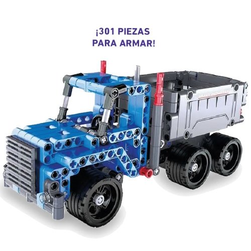 BLOQUES TECHNIC CADA DUMP TRUCK PULLBACK 301 PCS -C52011W - Image 2
