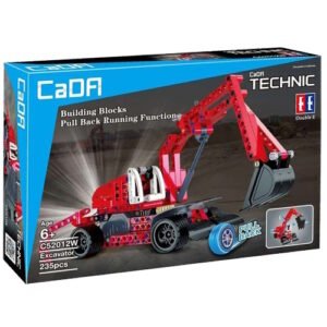 BLOQUES TECHNIC CADA EXCAVATOR PULLBACK 235 PCS -C52012W