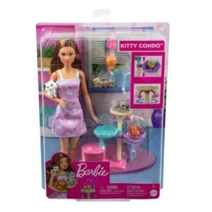 BARBIE CUIDADO DE GATITOS -HHB70