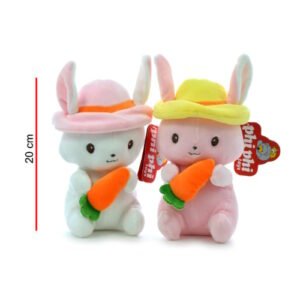 CONEJITO CON SOMBRERO 20CM -8133