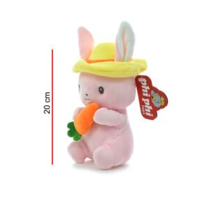 CONEJITO CON SOMBRERO 20CM -8133