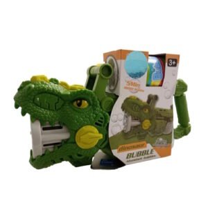 PISTOLA LANZA BURBUJAS DINOSAURIO -BU11