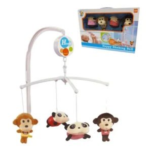 MOVIL MUSICAL  OSITOS DE PELUCHE HAPPY SHAKING BELL -1040033